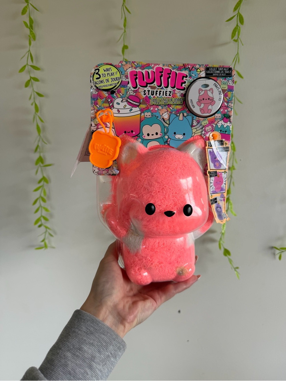 Fluffie Stuffiez RARE Pink car